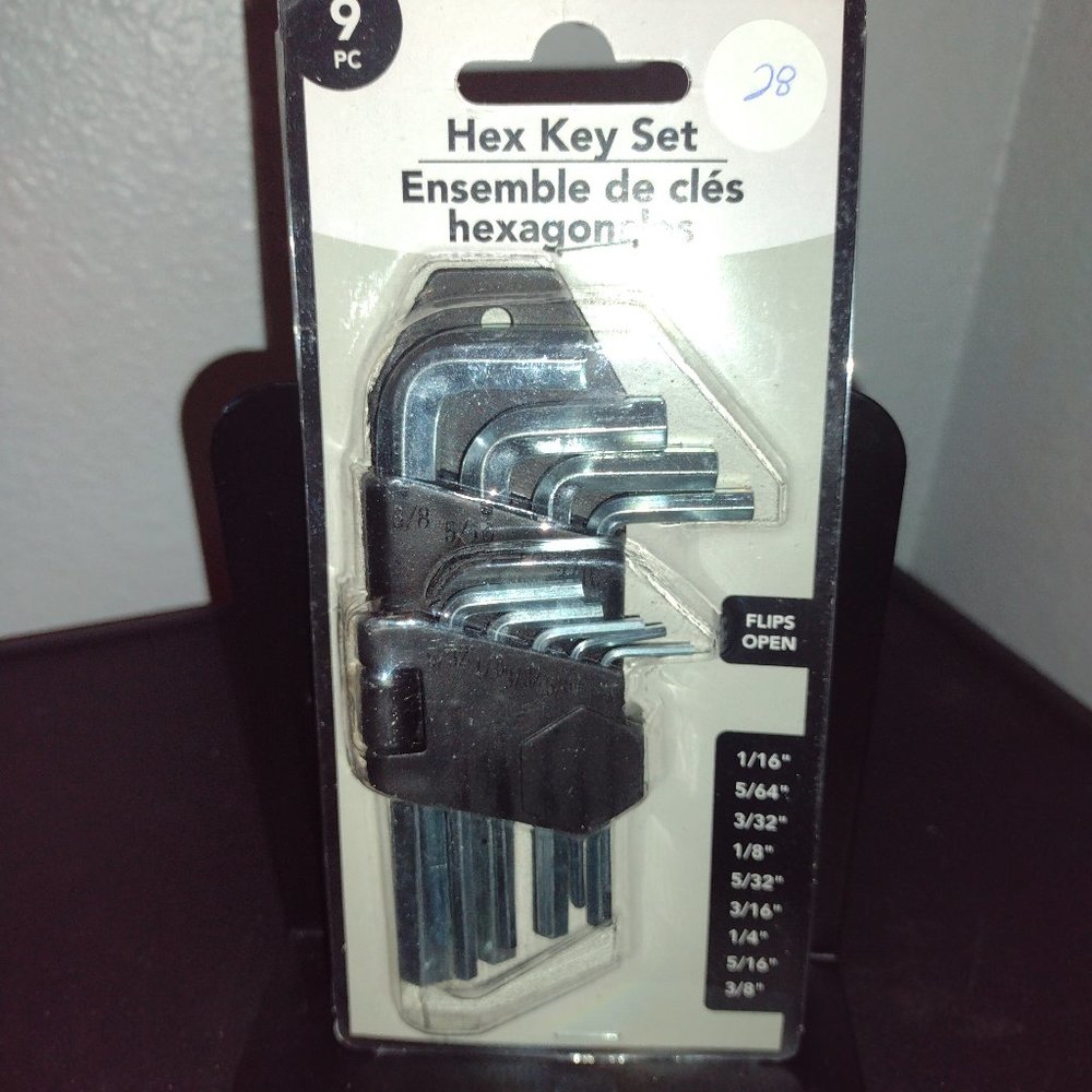 #26. Hex Key Set 9pcs